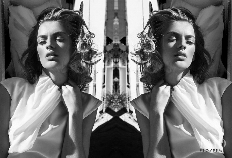 Bregje Heinen featured in  the SuperTrash advertisement for Spring/Summer 2014