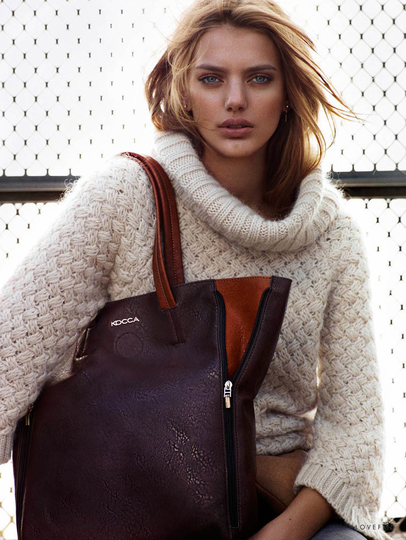 Bregje Heinen featured in  the Kocca advertisement for Fall 2013