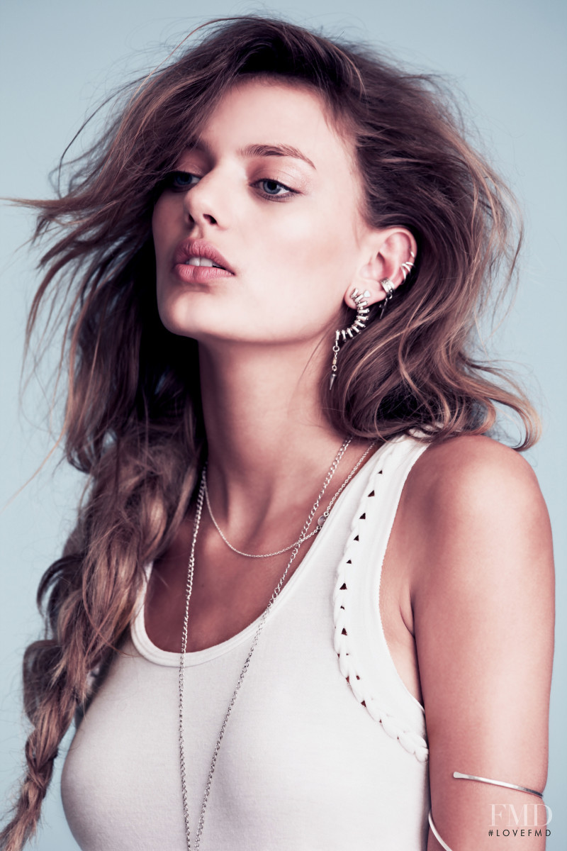 Bregje Heinen featured in  the Free People Love Bird lookbook for Summer 2013