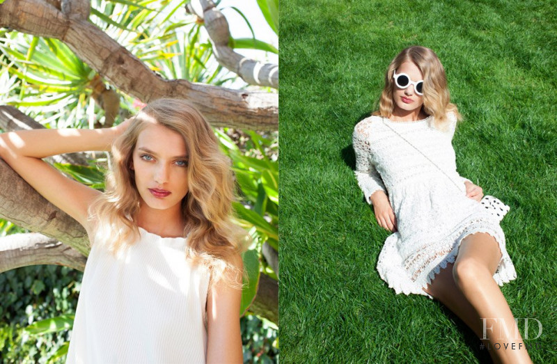 Bregje Heinen featured in  the Nasty Gal Tripping Daisies lookbook for Spring 2013