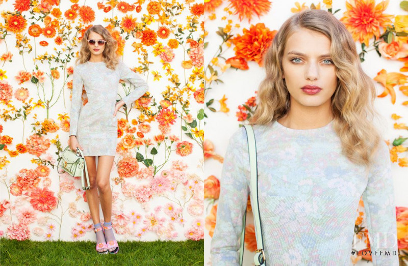 Bregje Heinen featured in  the Nasty Gal Tripping Daisies lookbook for Spring 2013