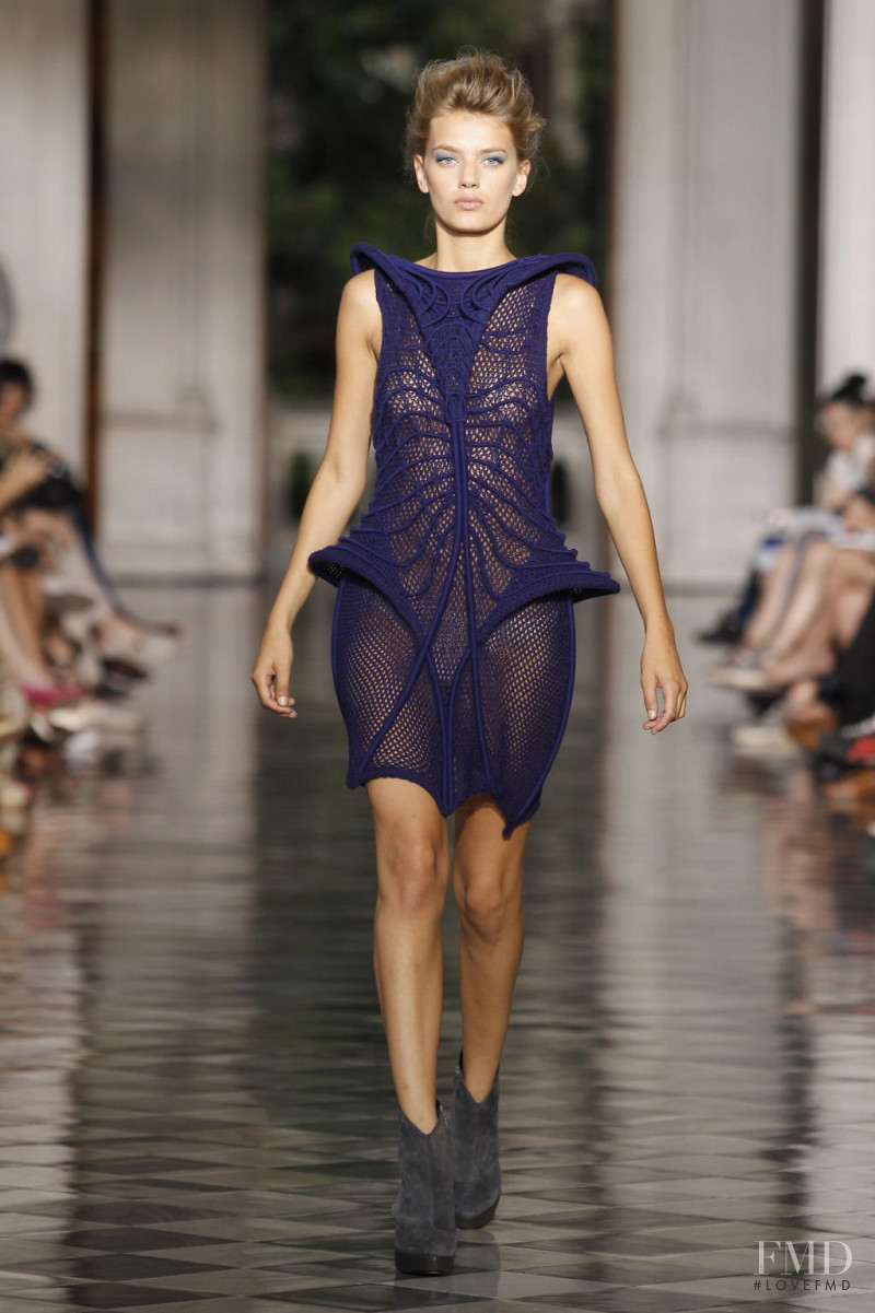 Bregje Heinen featured in  the Steffie Christiaens fashion show for Spring/Summer 2012