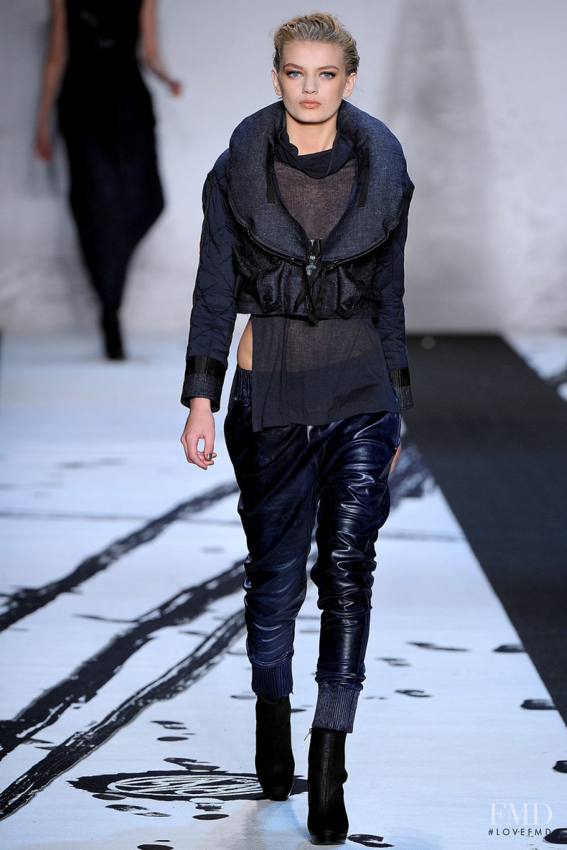 Bregje Heinen featured in  the G-Star fashion show for Autumn/Winter 2011