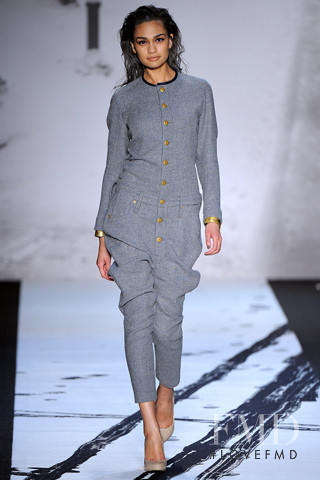 Shanina Shaik featured in  the G-Star fashion show for Autumn/Winter 2011