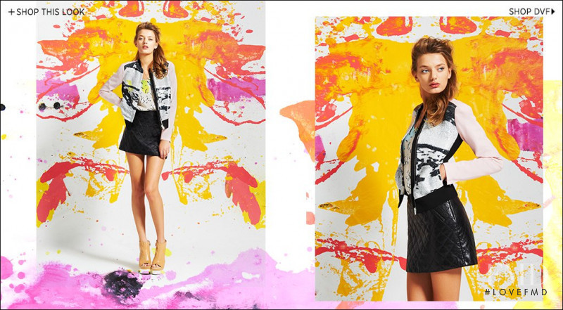 Bregje Heinen featured in  the Shopbop lookbook for Resort 2013