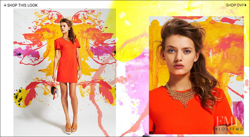 Bregje Heinen featured in  the Shopbop lookbook for Resort 2013