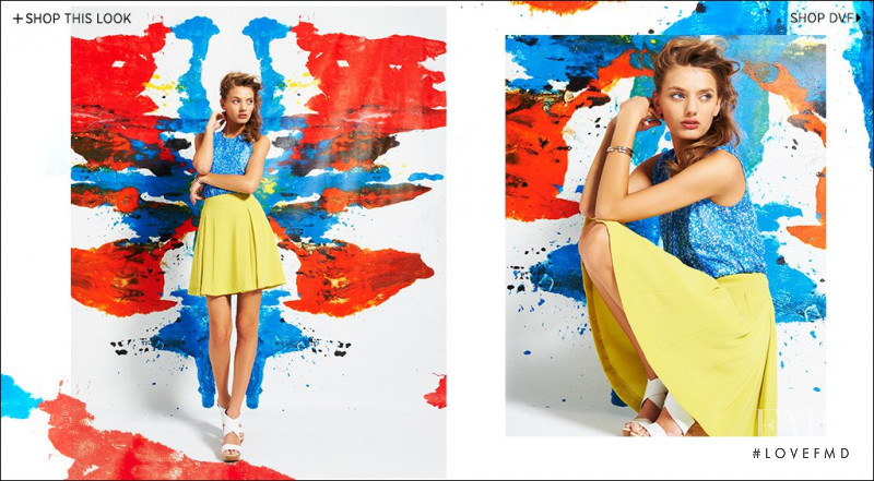 Bregje Heinen featured in  the Shopbop lookbook for Resort 2013