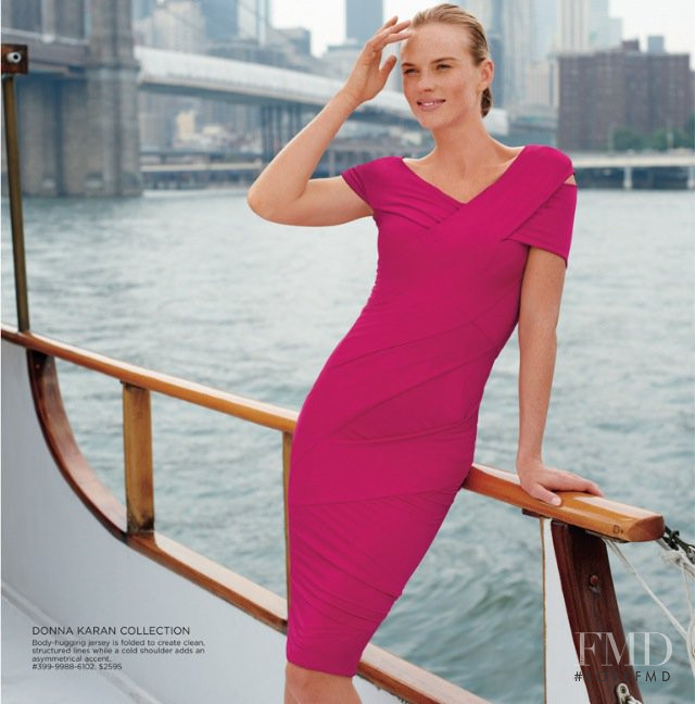 Anne Vyalitsyna featured in  the Saks Fifth Avenue catalogue for Holiday 2012