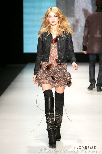 Bregje Heinen featured in  the Diesel Black Gold fashion show for Autumn/Winter 2010