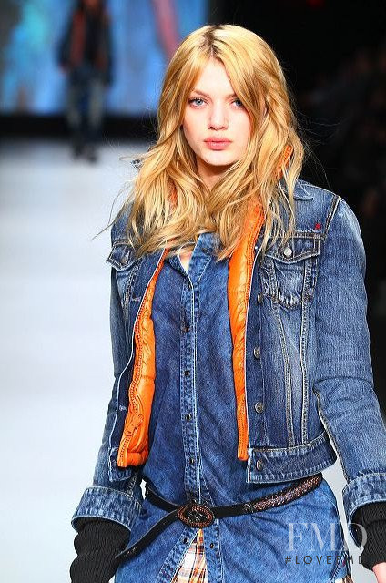 Bregje Heinen featured in  the Diesel Black Gold fashion show for Autumn/Winter 2010