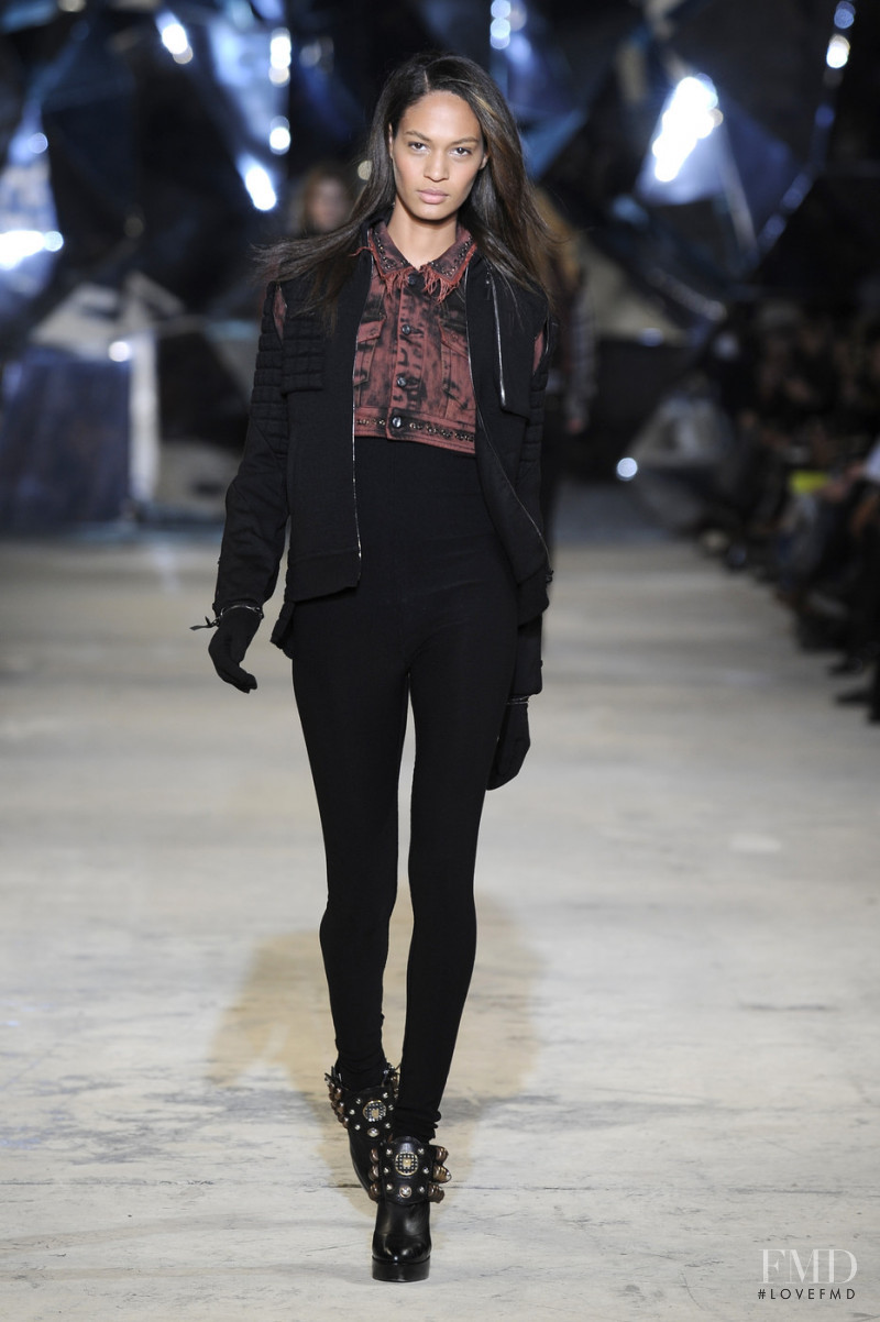 Joan Smalls featured in  the Diesel Black Gold fashion show for Autumn/Winter 2010