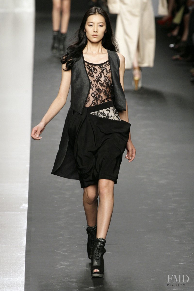Liu Wen featured in  the Sportmax fashion show for Spring/Summer 2010