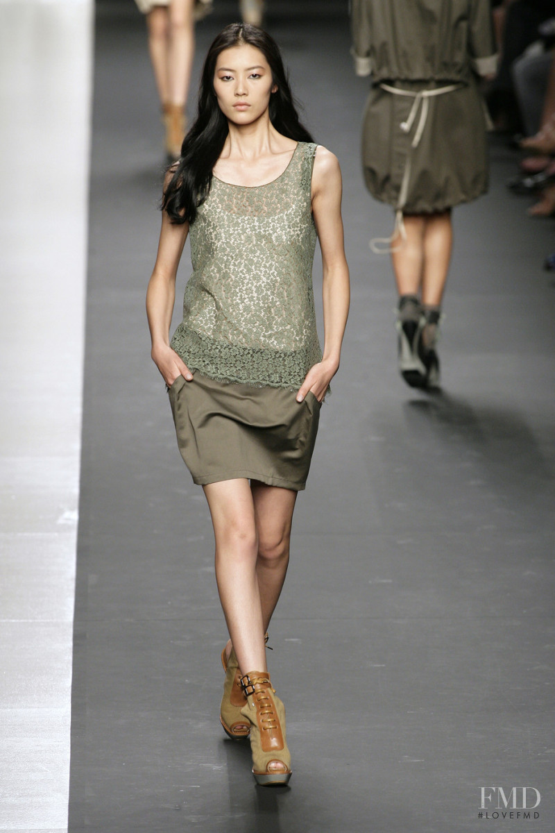 Liu Wen featured in  the Sportmax fashion show for Spring/Summer 2010