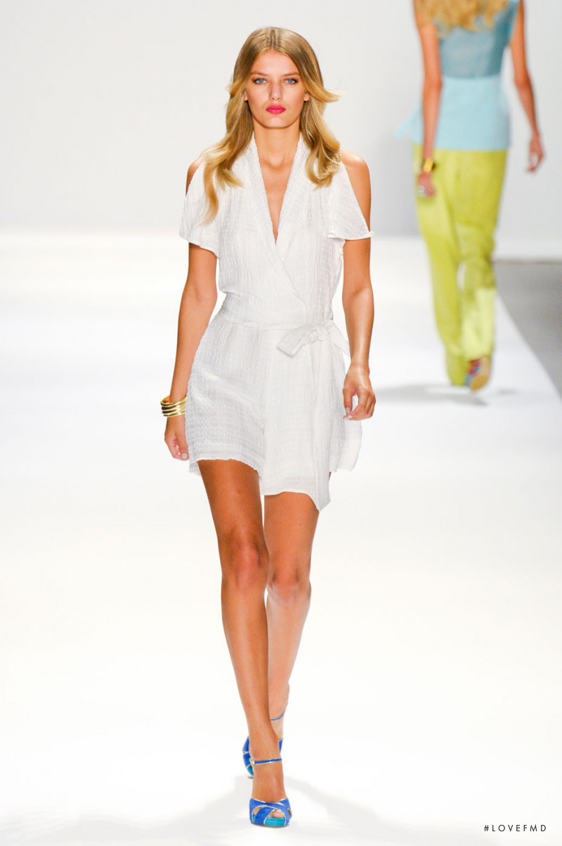 Bregje Heinen featured in  the Luca Luca fashion show for Spring/Summer 2012