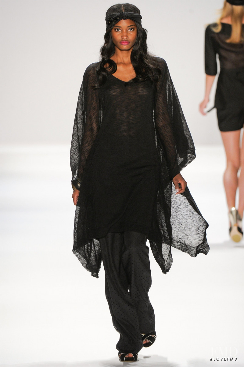 Melodie Monrose featured in  the Luca Luca fashion show for Spring/Summer 2012