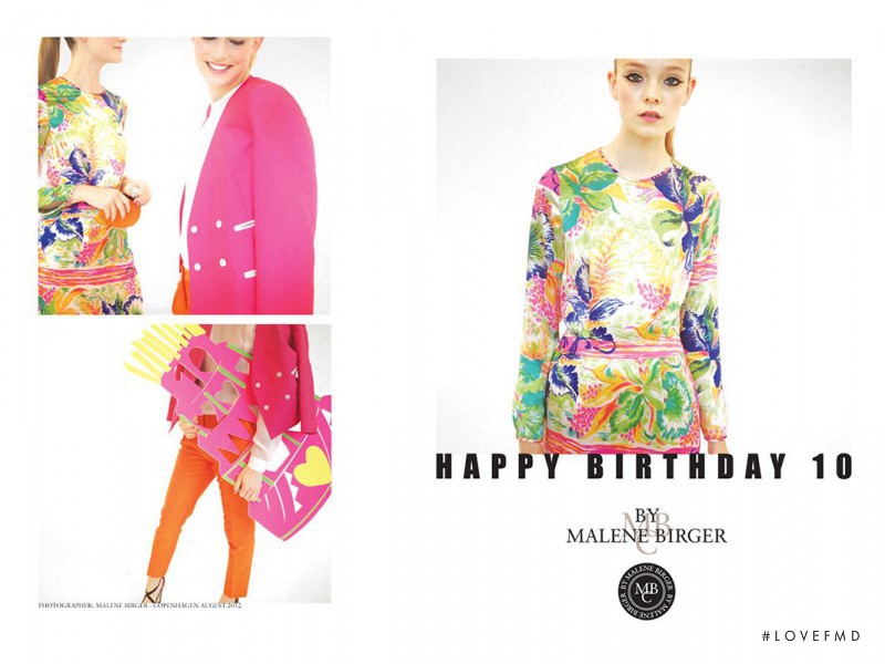 Nimuë Smit featured in  the By Malene Birger advertisement for Spring/Summer 2013