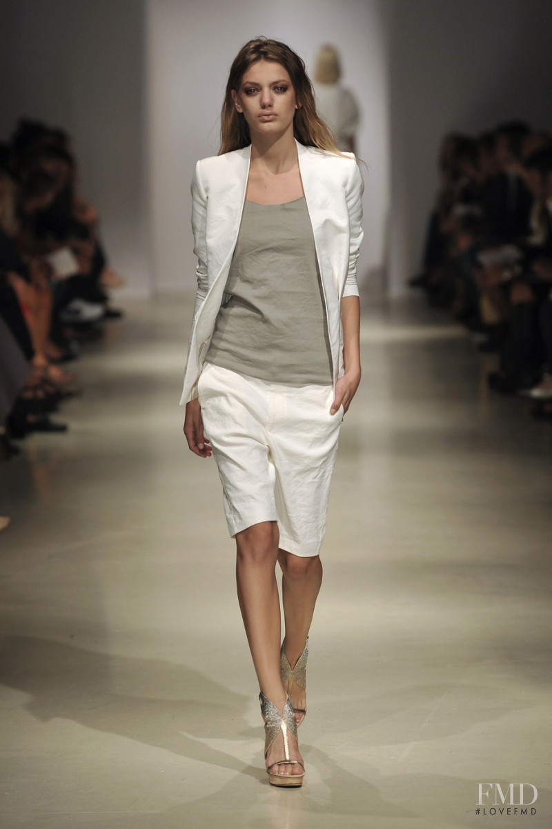 Bregje Heinen featured in  the Gabriele Colangelo fashion show for Spring/Summer 2010