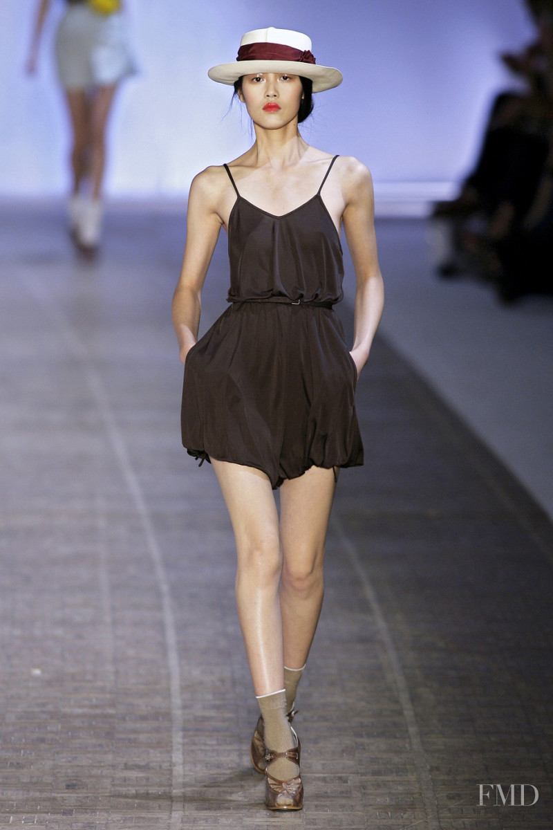 Liu Wen featured in  the Rochas fashion show for Spring/Summer 2010