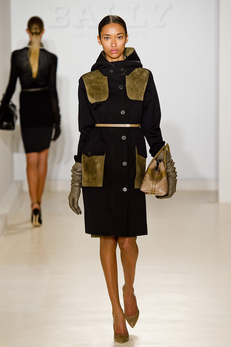 Anais Mali featured in  the Bally fashion show for Pre-Fall 2011