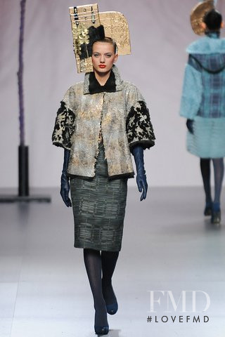 Bregje Heinen featured in  the Miguel Marinero fashion show for Autumn/Winter 2012