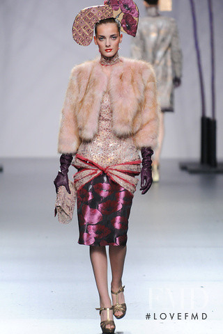 Denisa Dvorakova featured in  the Miguel Marinero fashion show for Autumn/Winter 2012