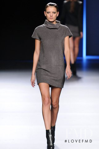 Bregje Heinen featured in  the Sara Coleman fashion show for Autumn/Winter 2012