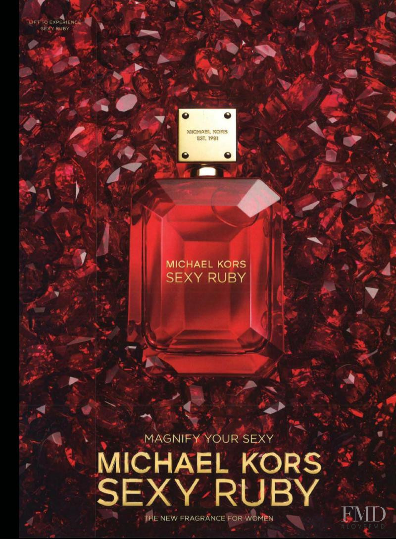 Michael Kors Beauty  \'Sexy Ruby\' Fragrance advertisement for Autumn/Winter 2017