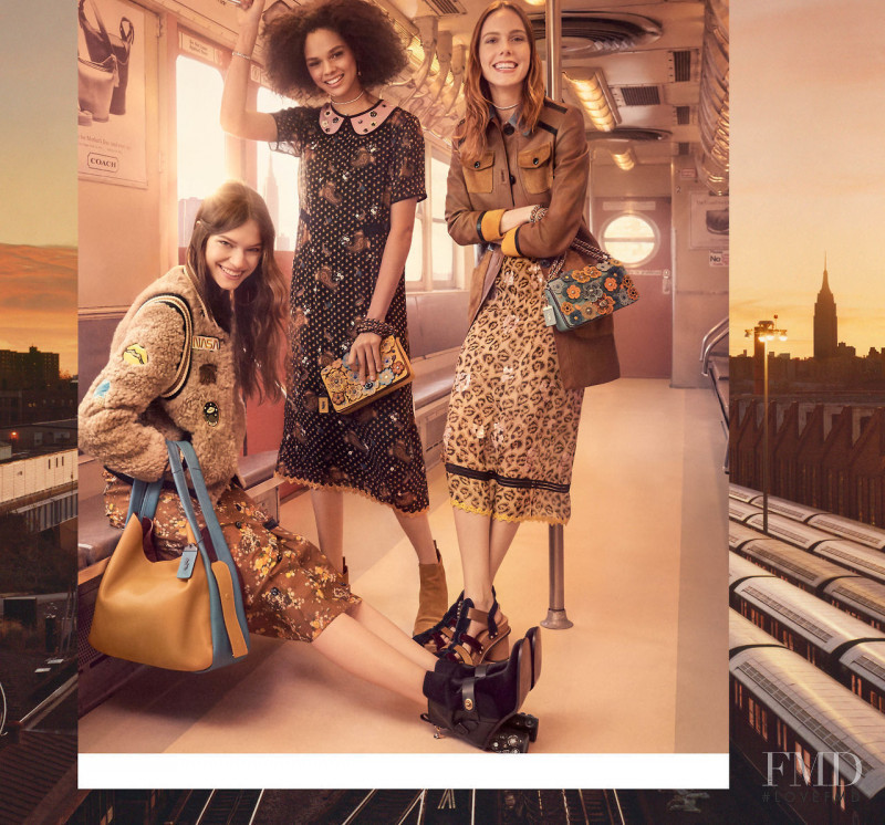 Faretta Radic featured in  the Coach advertisement for Autumn/Winter 2017