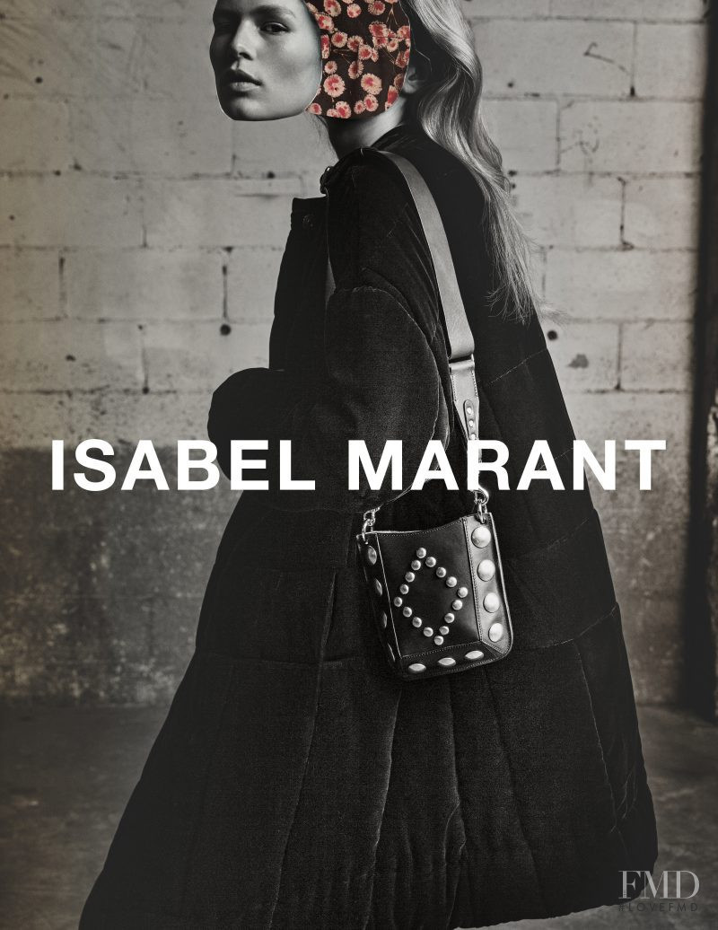 Anna Ewers featured in  the Isabel Marant advertisement for Autumn/Winter 2017