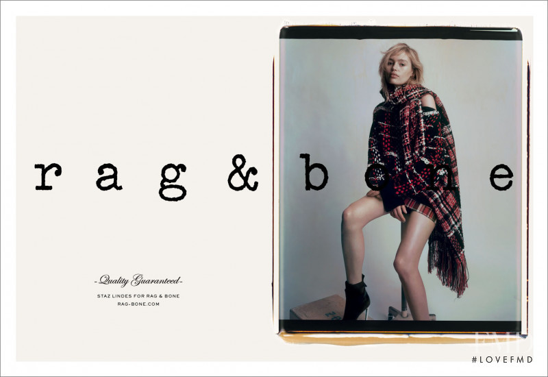 rag & bone advertisement for Autumn/Winter 2017