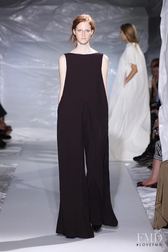 Magdalena Jasek featured in  the Maison Martin Margiela fashion show for Spring/Summer 2013