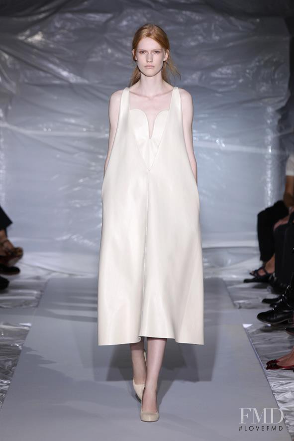 Anniek Kortleve featured in  the Maison Martin Margiela fashion show for Spring/Summer 2013