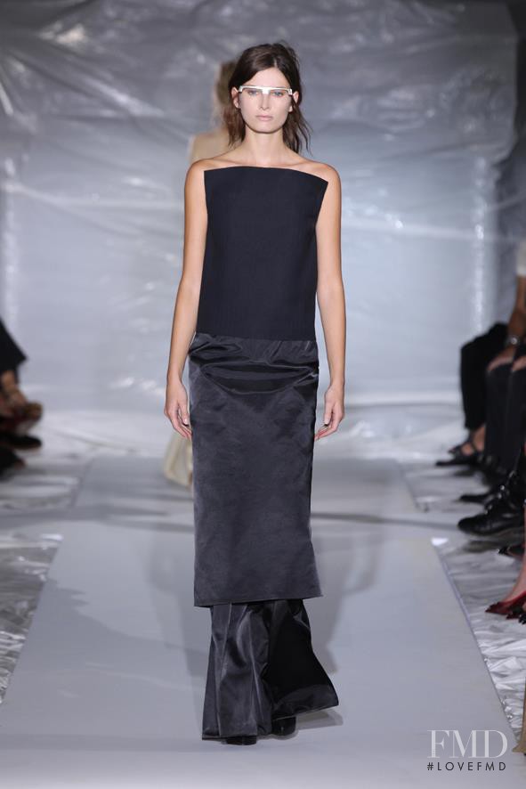 Ava Smith featured in  the Maison Martin Margiela fashion show for Spring/Summer 2013