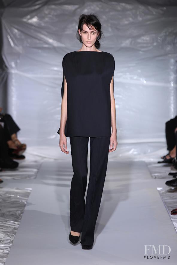 Thana Kuhnen featured in  the Maison Martin Margiela fashion show for Spring/Summer 2013