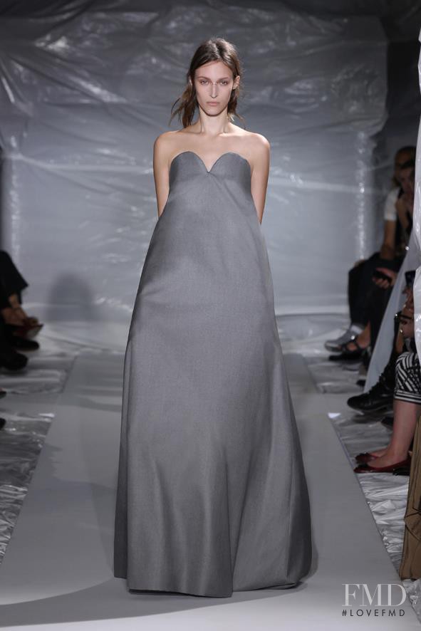 Franzi Mueller featured in  the Maison Martin Margiela fashion show for Spring/Summer 2013