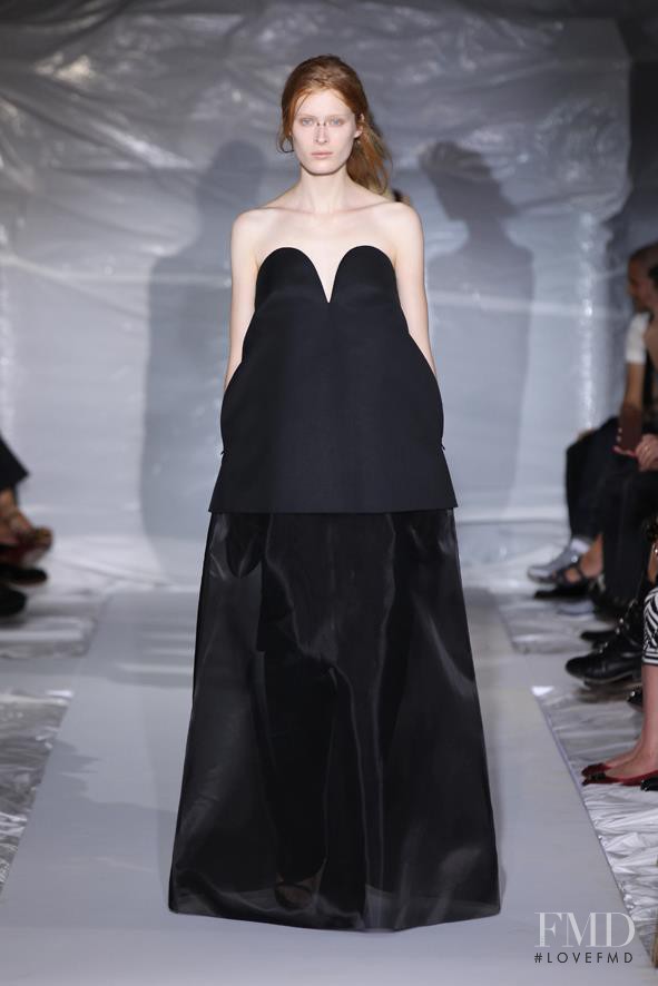 Ilva Hetmann featured in  the Maison Martin Margiela fashion show for Spring/Summer 2013