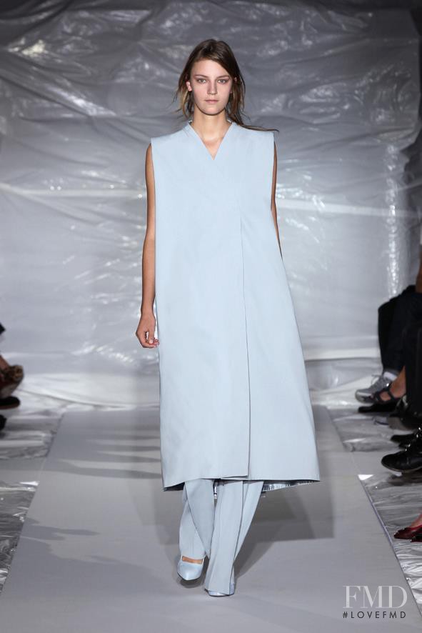 Laura Kampman featured in  the Maison Martin Margiela fashion show for Spring/Summer 2013