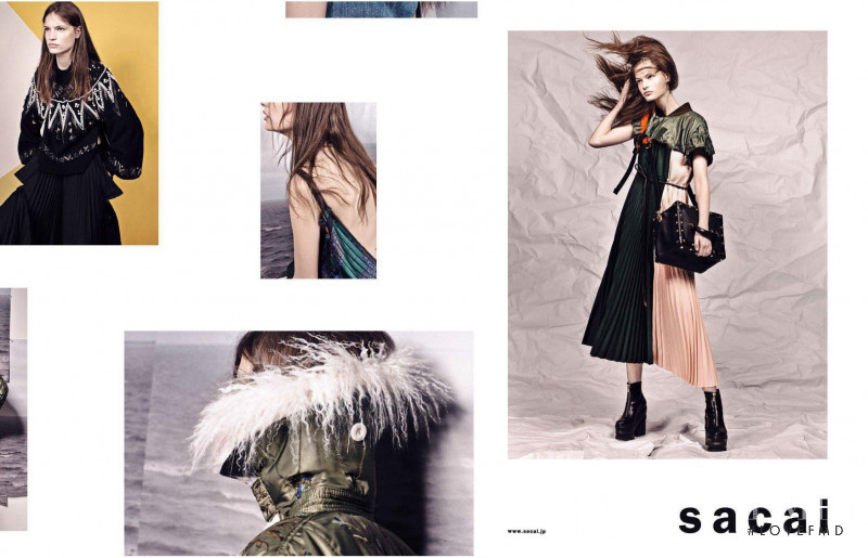 Sacai advertisement for Autumn/Winter 2017