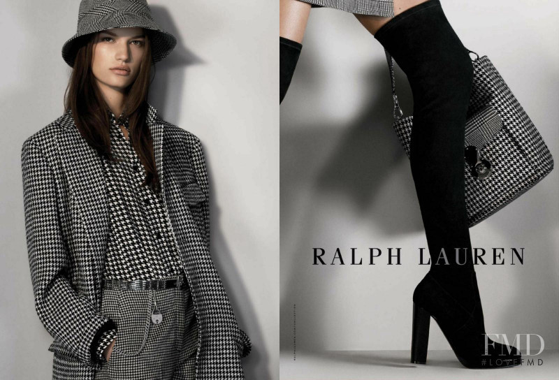 Faretta Radic featured in  the Ralph Lauren advertisement for Autumn/Winter 2017