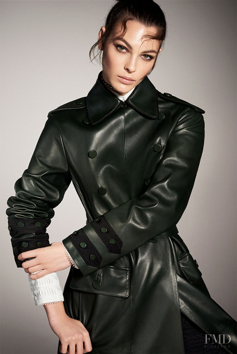 Vittoria Ceretti featured in  the Zara advertisement for Autumn/Winter 2017