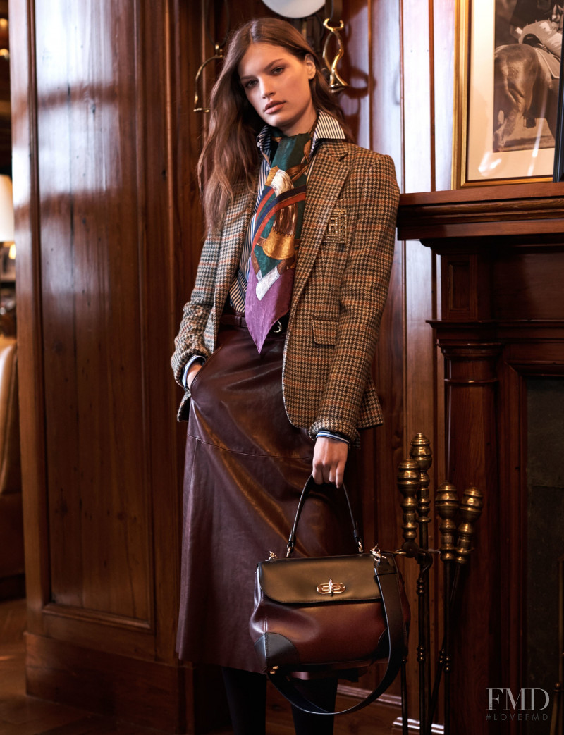 Faretta Radic featured in  the Ralph Lauren lookbook for Pre-Fall 2017