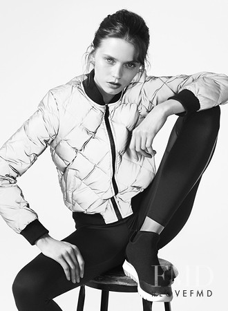 Freja Beha Erichsen featured in  the Calvin Klein Performance advertisement for Autumn/Winter 2017