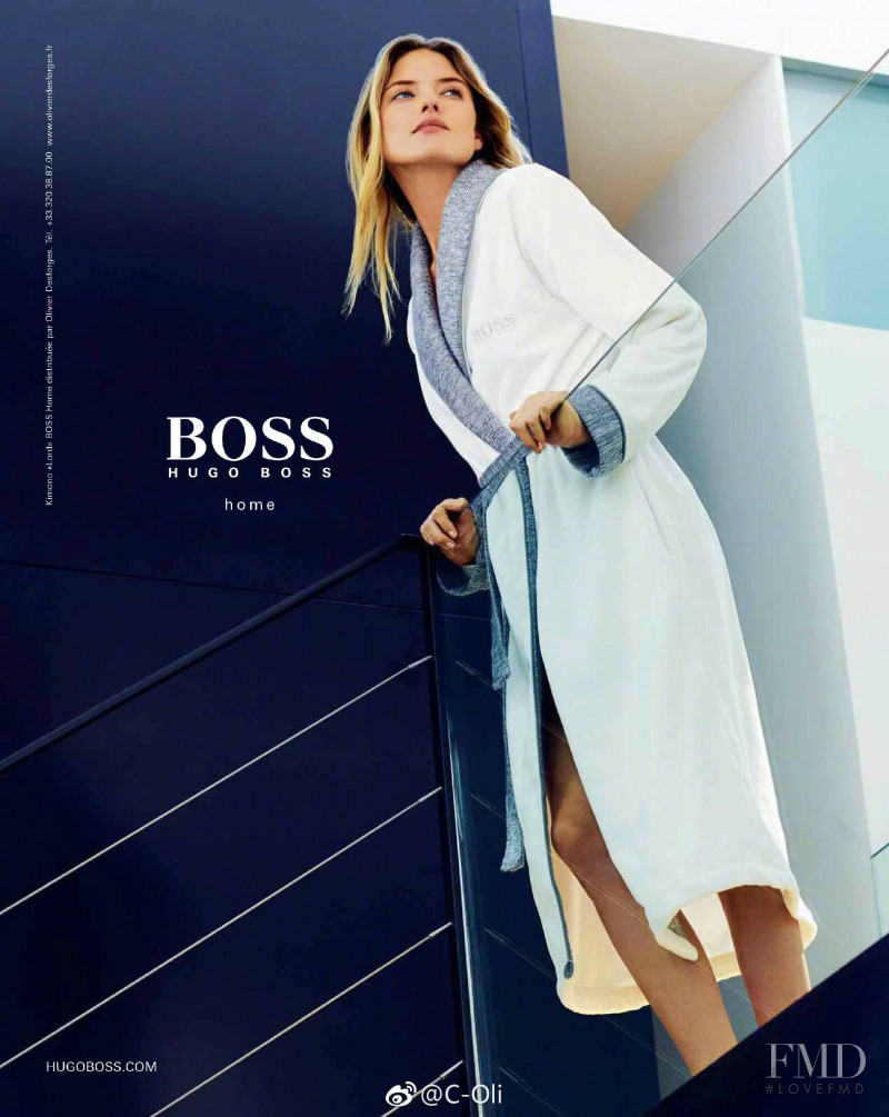 Martha Hunt featured in  the Boss by Hugo Boss advertisement for Autumn/Winter 2017