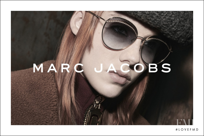 Kiki Willems featured in  the Marc Jacobs advertisement for Autumn/Winter 2017
