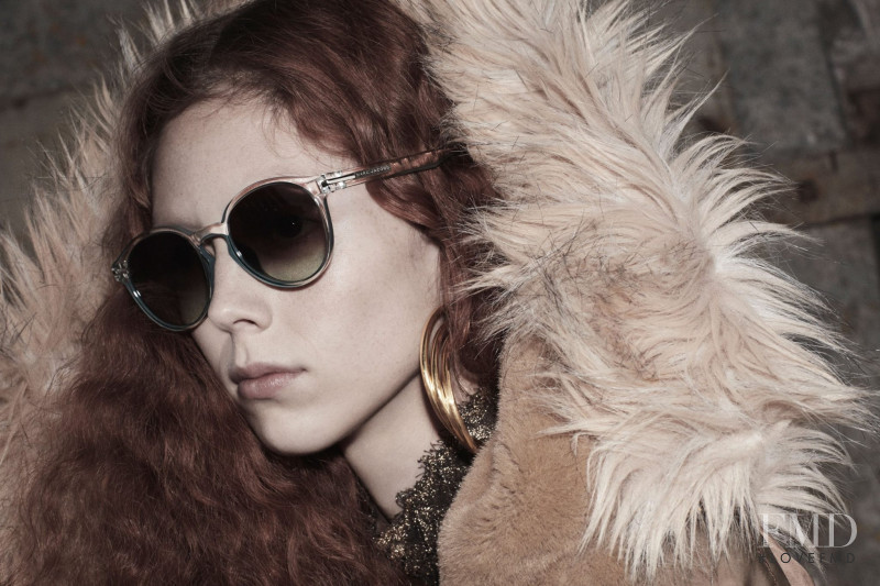 Natalie Westling featured in  the Marc Jacobs advertisement for Autumn/Winter 2017