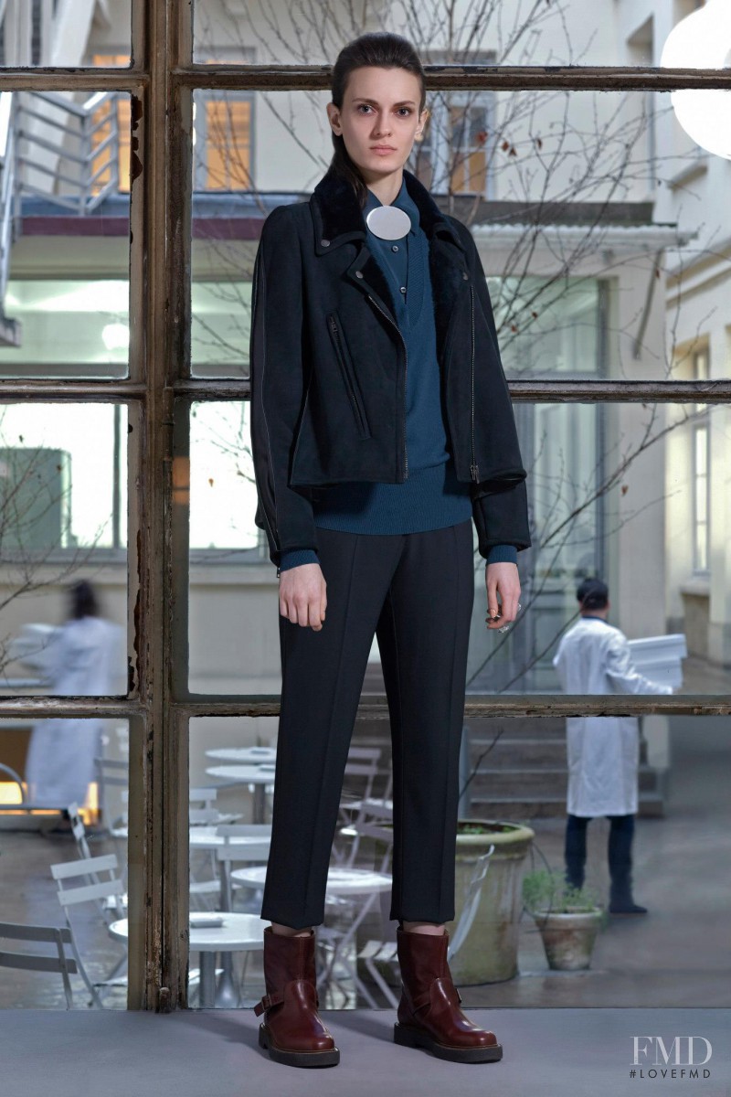 Erjona Ala featured in  the Maison Martin Margiela fashion show for Pre-Fall 2013