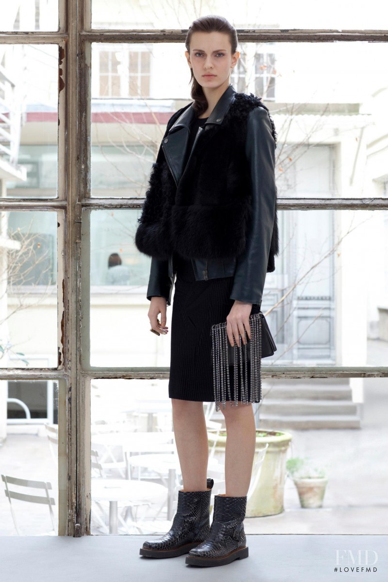 Erjona Ala featured in  the Maison Martin Margiela fashion show for Pre-Fall 2013