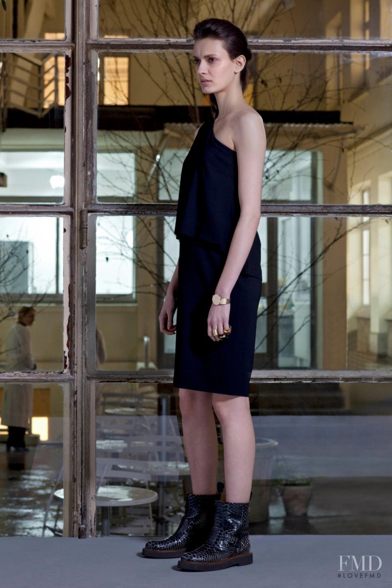 Erjona Ala featured in  the Maison Martin Margiela fashion show for Pre-Fall 2013