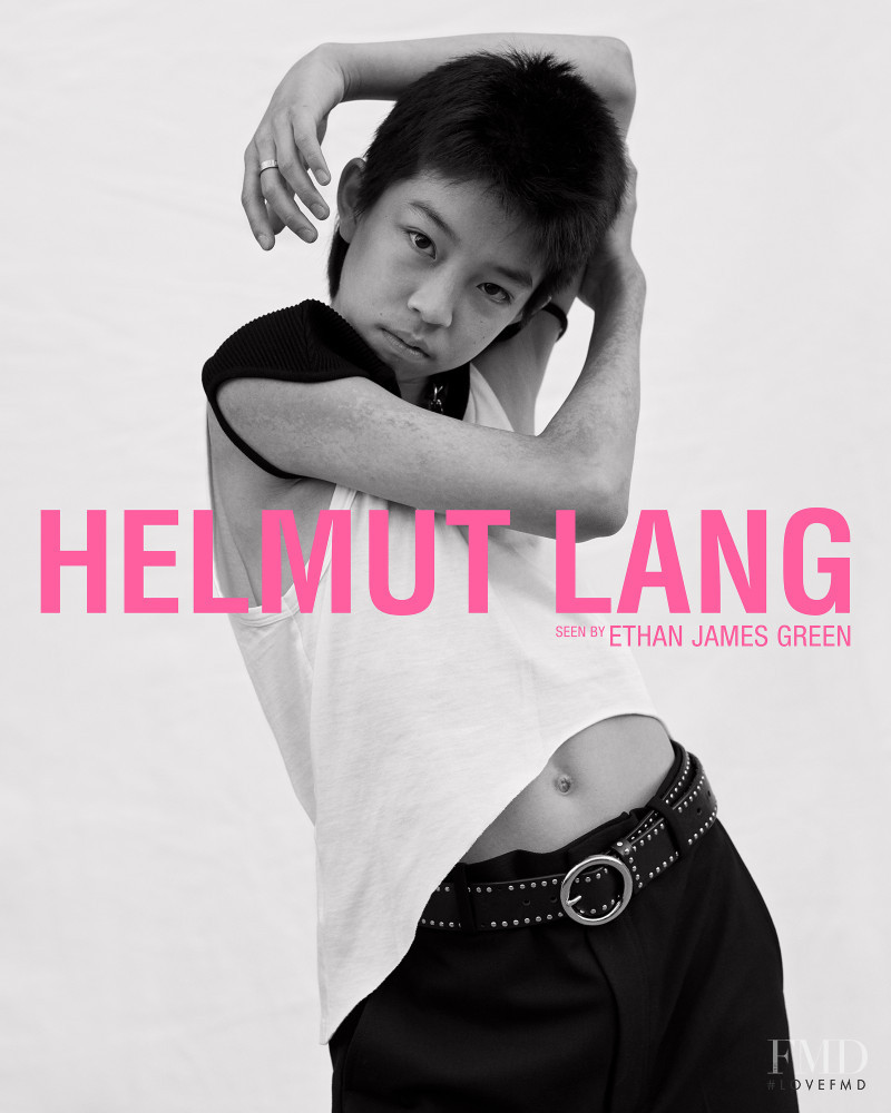 Helmut Lang advertisement for Autumn/Winter 2017