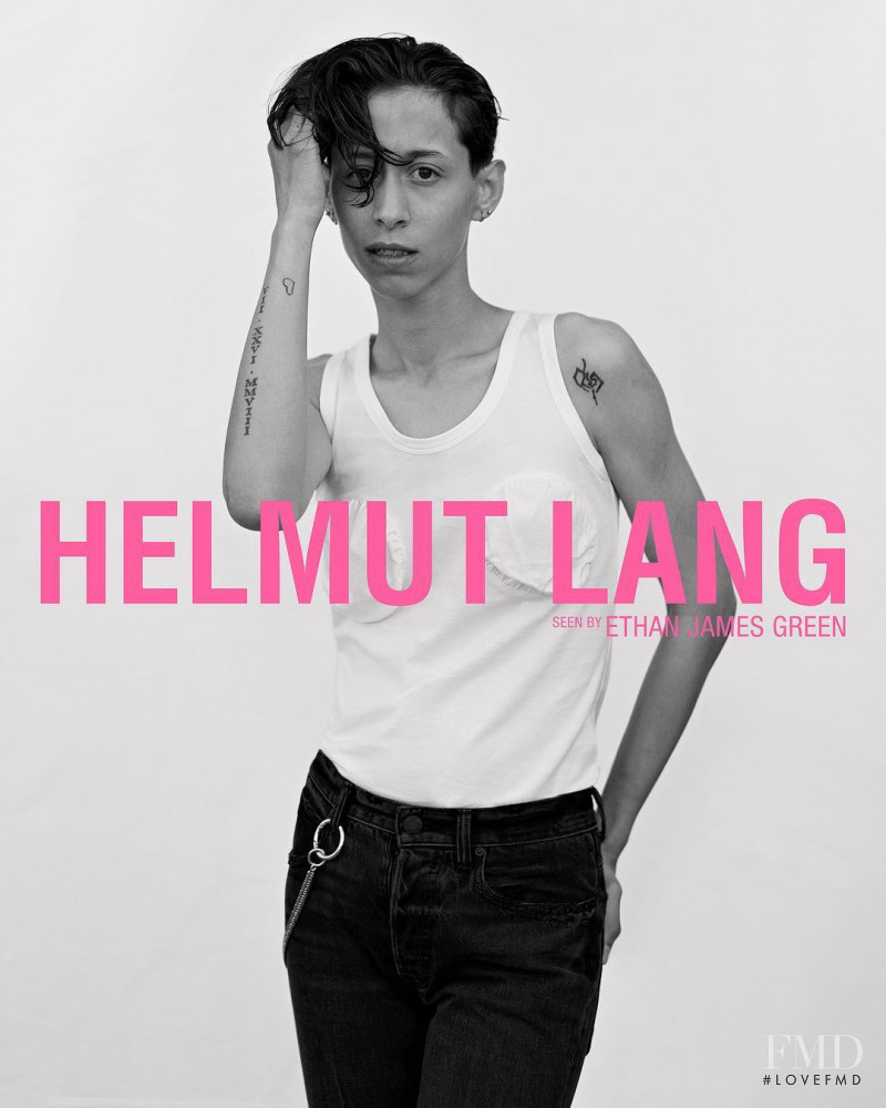 Helmut Lang advertisement for Autumn/Winter 2017